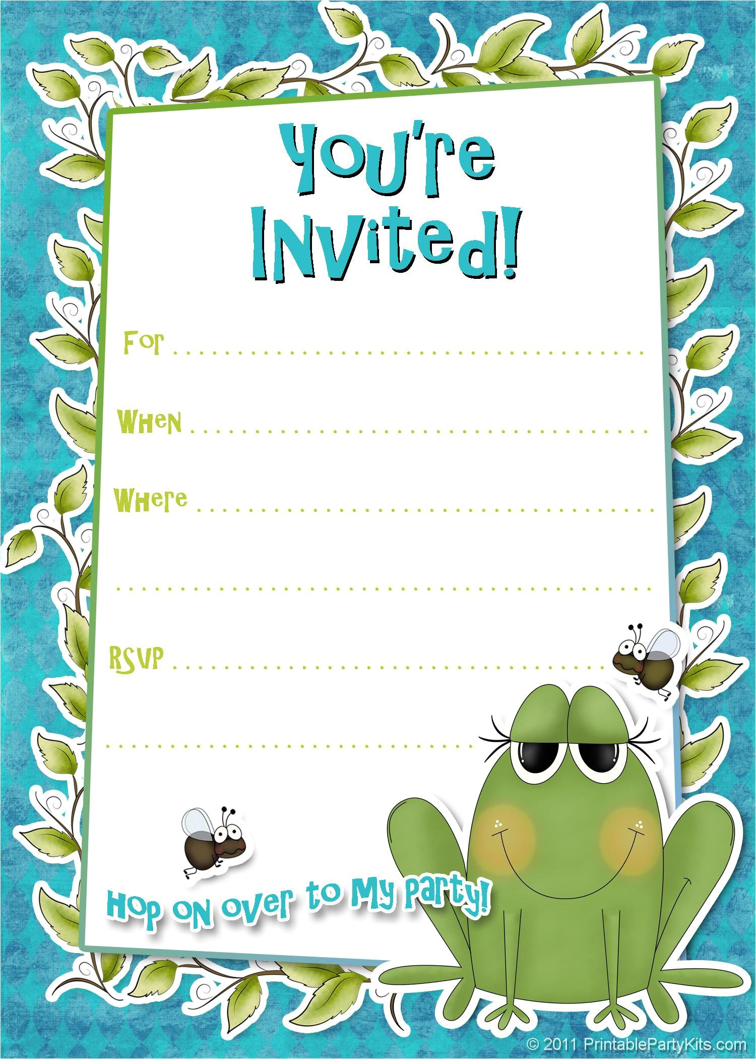 Word Birthday Invitation Templates Birthday Party Invitation Template Birthday Party