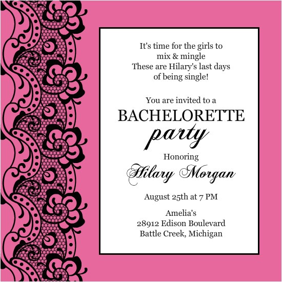 Wording for A Bachelorette Party Invitation Bachelorette Invitation Wording Template Wording for A Bachelorette Party Invitation Bachelorette Invitation Wording Template