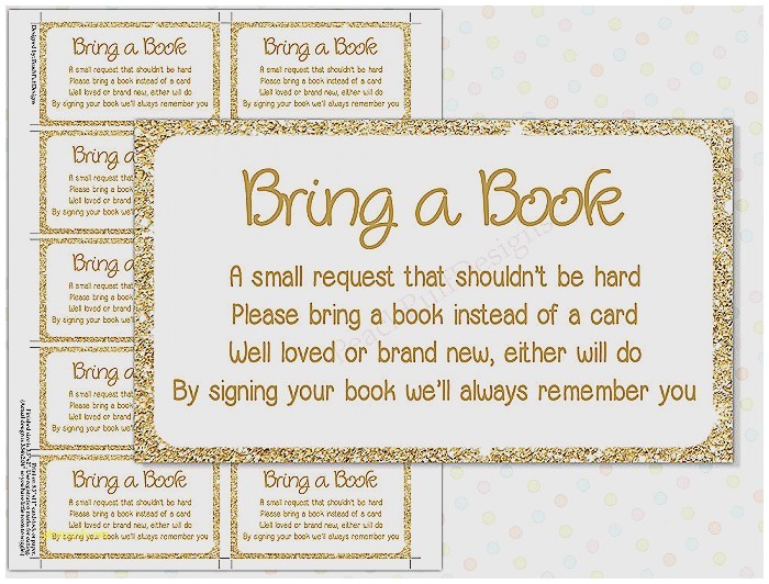Wording for Baby Shower Invite Book Instead Of Card Baby Shower Invitation Fresh Baby Shower Books Instead