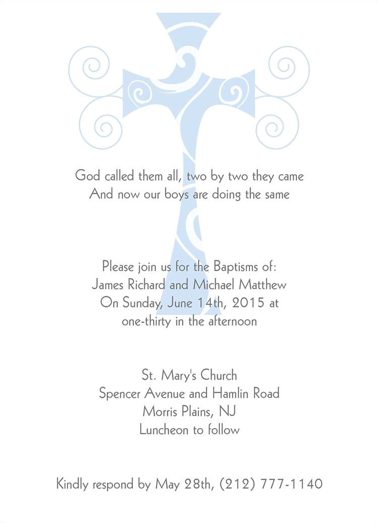 Wording for Baptism Invitations In Spanish Baptism Invitations In Spanish
