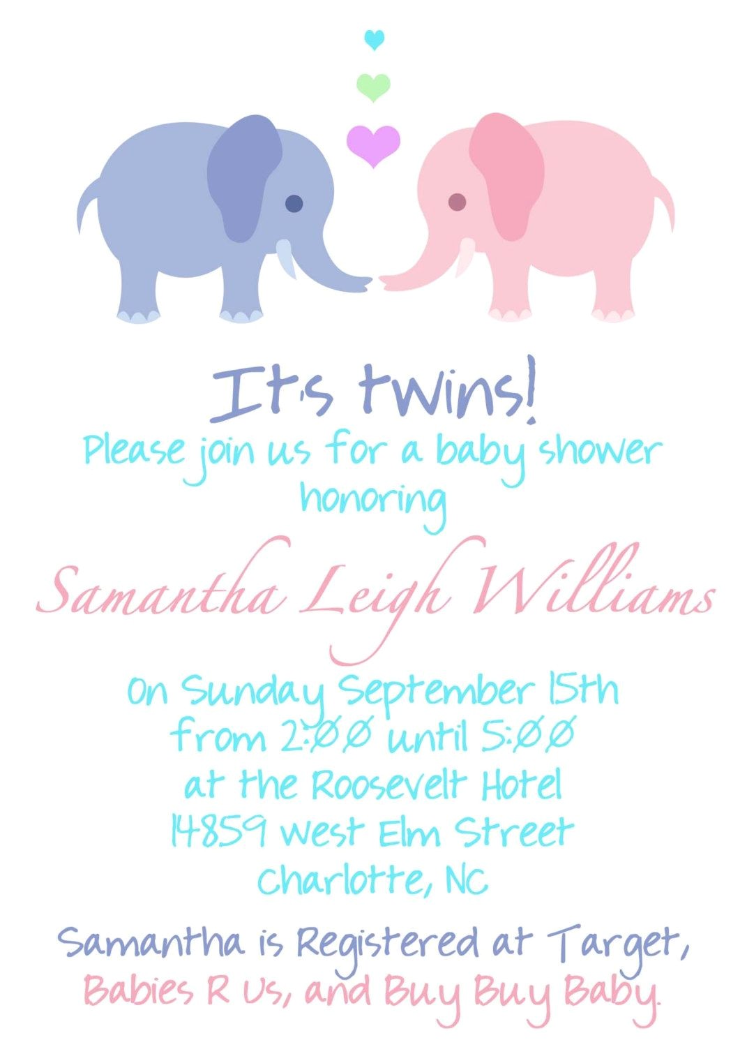 Wording for Twin Baby Shower Invitations Twin Pregnancy Announcement Wording