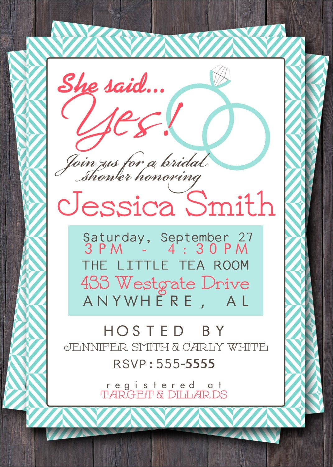 Work Bridal Shower Invitation Wording Bridal Shower Bridal Shower Invitation Wording Card