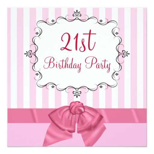 Zazzle 21st Birthday Invitations Personalised 21st Birthday Party Invitations