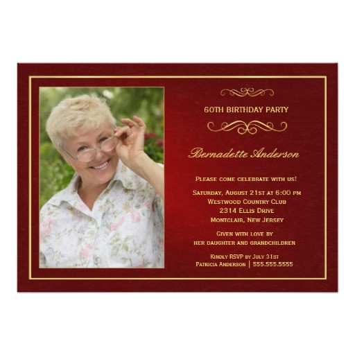 Zazzle 60th Birthday Invitations 60th Birthday Party Invitations Add Your Photo