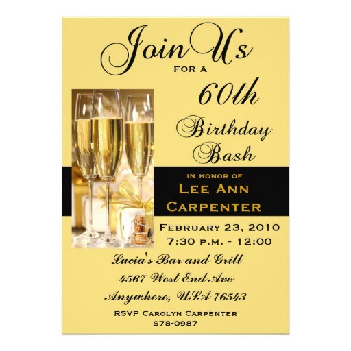Zazzle 60th Birthday Invitations Personalized 60th Birthday Party Invitation