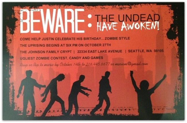 Zombie Baby Shower Invitations 16 Awesome Party Invite Ideas for A Boy Birthday