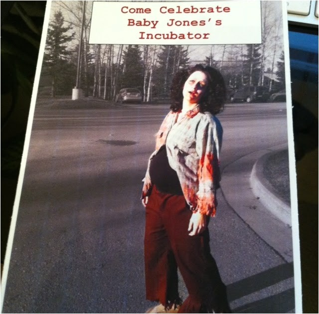 Zombie Baby Shower Invitations Jed Sarah & Elliot My Zombie themed Baby Shower