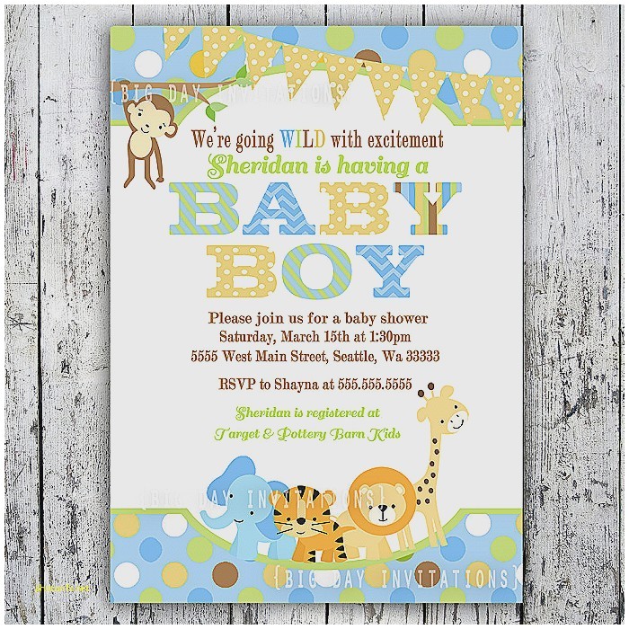 Zoo themed Baby Shower Invitations Baby Shower Invitation Luxury Baby Shower Invitations Zoo
