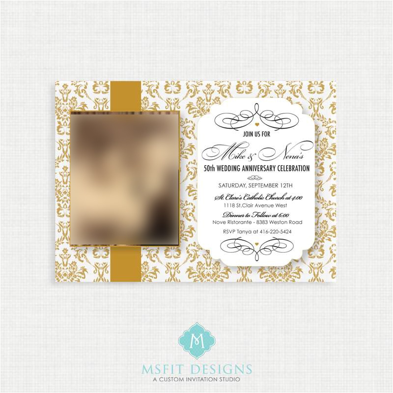 50th Wedding Invitations Designs 50th Wedding Anniversary Invitations Wedding Invitation