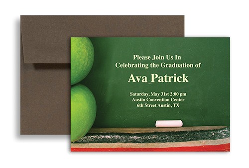 5th Grade Graduation Invitations 2018 5th Grade 8th Printable Graduation Invitation 7×5 In