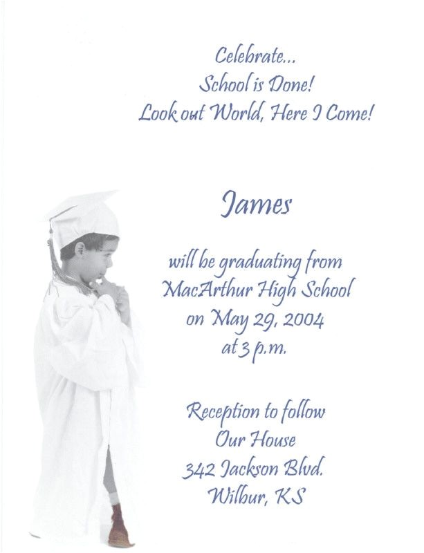 8th Grade Graduation Invitation Ideas 1000 Ideas About Graduation Invitation Wording On