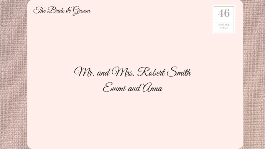 Addressing Wedding Invitations to A Family How to Address Wedding Invitations southern Living