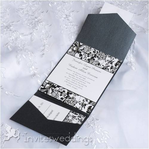 Affordable Pocket Wedding Invitations Classic Wedding Invitations Cheap Invites at