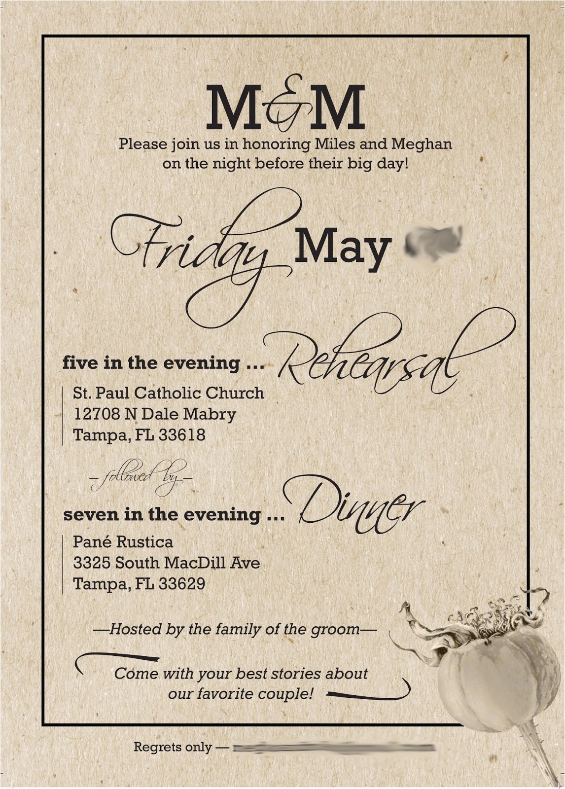 After Wedding Dinner Invitation Wording after Rehearsal Dinner Invitations Cimvitation After Wedding Dinner Invitation Wording after Rehearsal Dinner Invitations Cimvitation