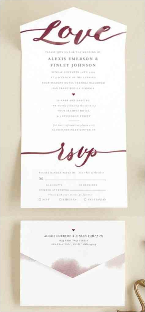 All In One Wedding Invitations Costco Resume Rhmegansmissionfo Contemporary All In One Wedding