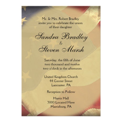 American Flag Wedding Invitations American Flag Wedding Invitations Zazzle American Flag Wedding Invitations American Flag Wedding Invitations Zazzle