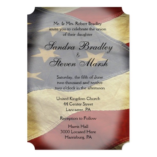 American Flag Wedding Invitations American Flag Wedding Invitations Zazzle American Flag Wedding Invitations American Flag Wedding Invitations Zazzle