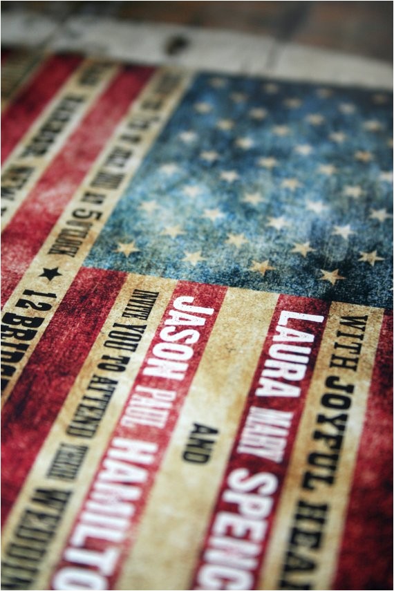 American Flag Wedding Invitations Wedding Invitation American Flag Rustic by Jackandjillwedding American Flag Wedding Invitations Wedding Invitation American Flag Rustic by Jackandjillwedding