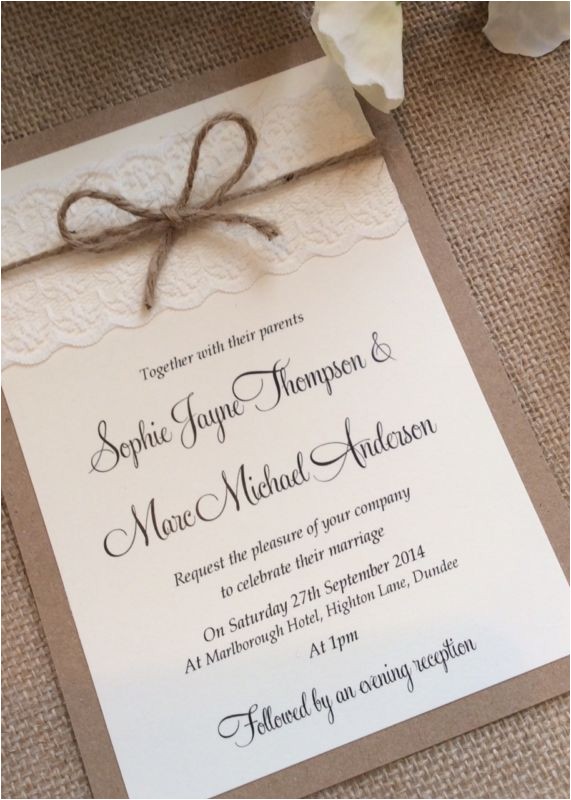 Antique Wedding Invitation Ideas Vintage Shabby Chic Wedding Invitations Yourweek