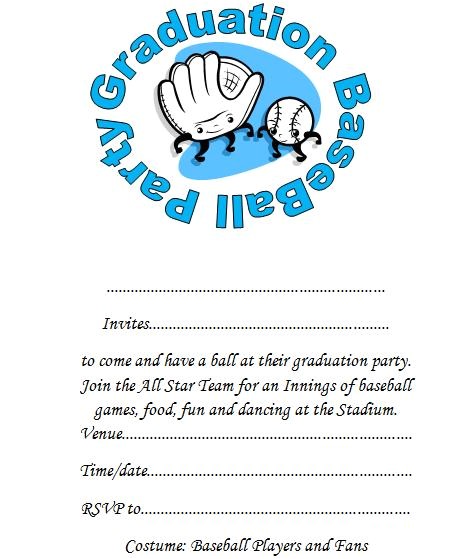 Baseball Graduation Invitations Graduation Baseball Party Baseball Graduation Invitations Graduation Baseball Party
