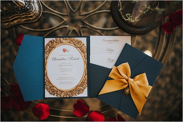 Beauty and the Beast Wedding Invites Be Our Guest Beauty and the Beast Inspired Wedding Ideas Beauty and the Beast Wedding Invites Be Our Guest Beauty and the Beast Inspired Wedding Ideas