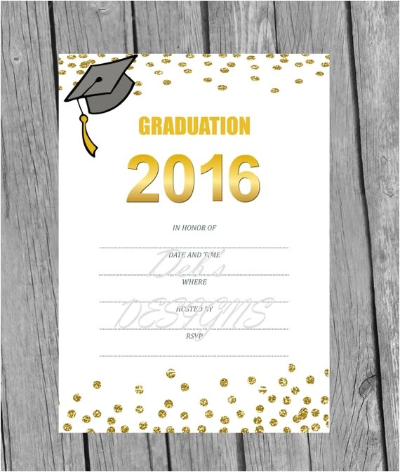 Blank Graduation Invitation Cards Graduation Blank Invitation orderecigsjuice Info