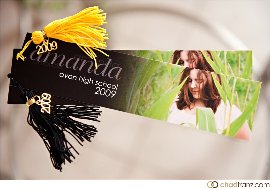 Bookmark Graduation Invitations Amanda S Party Invitations Bookmark Style Chad Franz