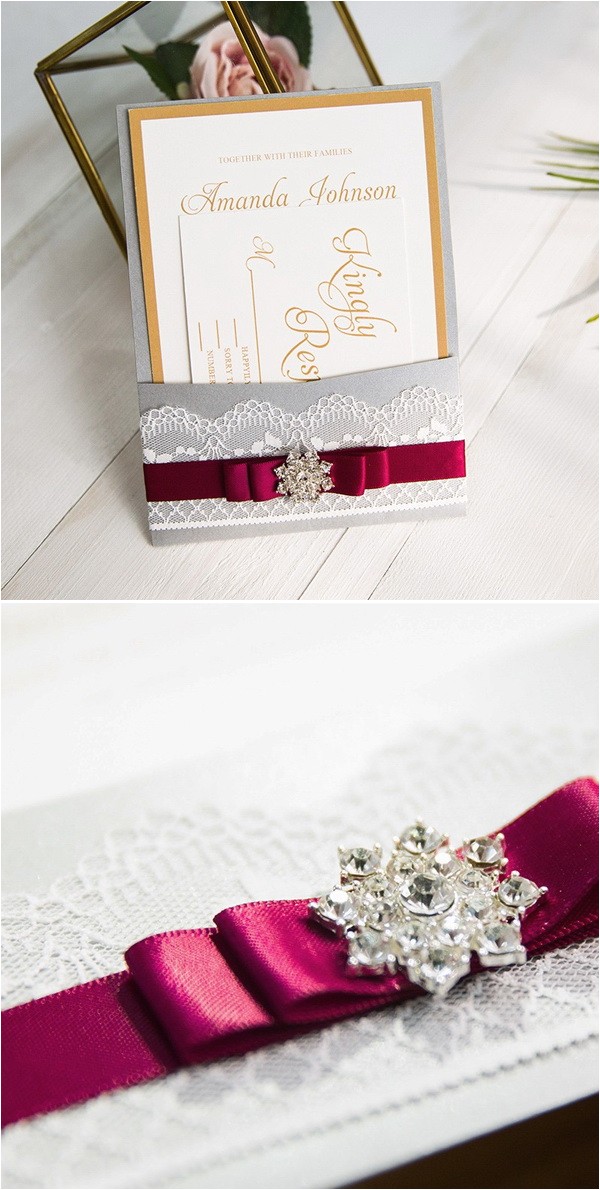 Burgundy and Grey Wedding Invitations Stylish Wedd Blog Wedding Ideas Etiquette Every Bride