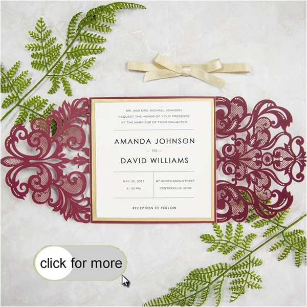 Burgundy and White Wedding Invitations the top 8 Peach Wedding Colors Combinations Trends for