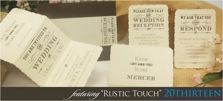 Carlson Wedding Invitations Carlson Craft 20thirteen Wedding Invitations at 35 Off