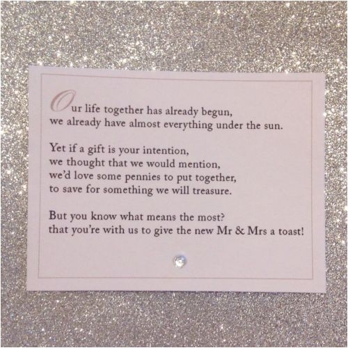 Cash Preferred Wedding Invitation 1000 Ideas About Wedding Money Gifts On Pinterest Baby