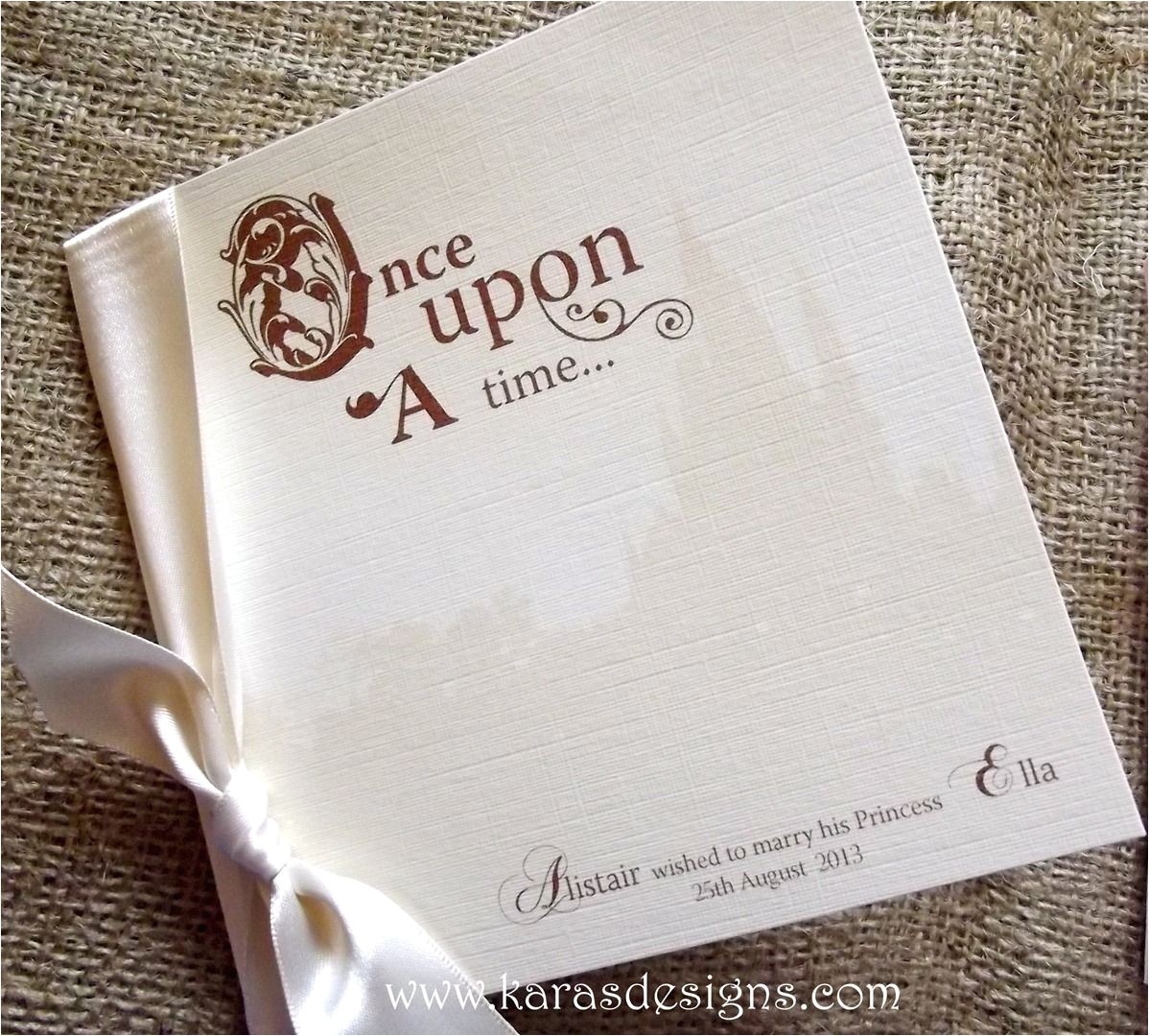 Castle Wedding Invitations Design Folded Wedding Invites Disney Castle Inspired Wedding