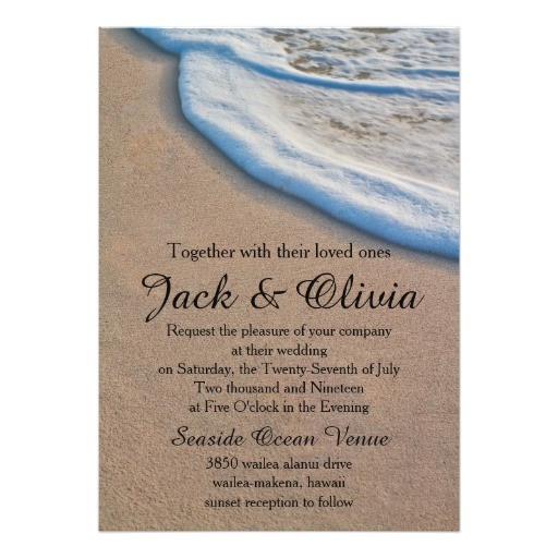 Casual Beach Wedding Invitation Wording Casual Beach Sand Sea Foam Wedding 5×7 Paper Invitation Casual Beach Wedding Invitation Wording Casual Beach Sand Sea Foam Wedding 5×7 Paper Invitation