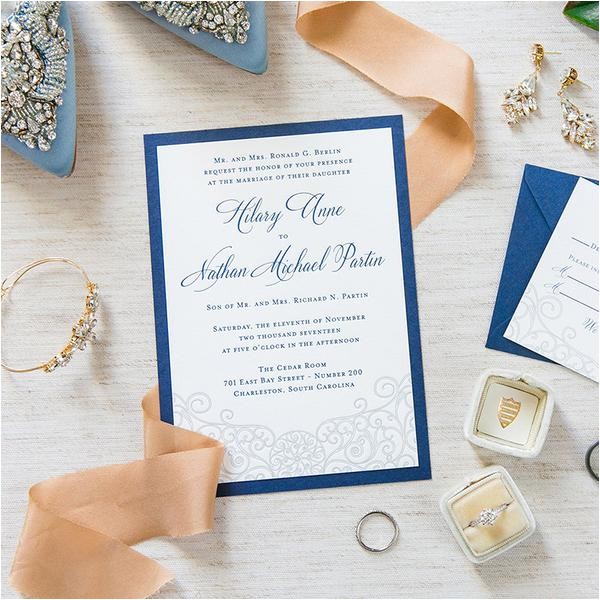 Charleston Sc Wedding Invitations Letterpress Iron Gate Scrollwork Wedding Invitation