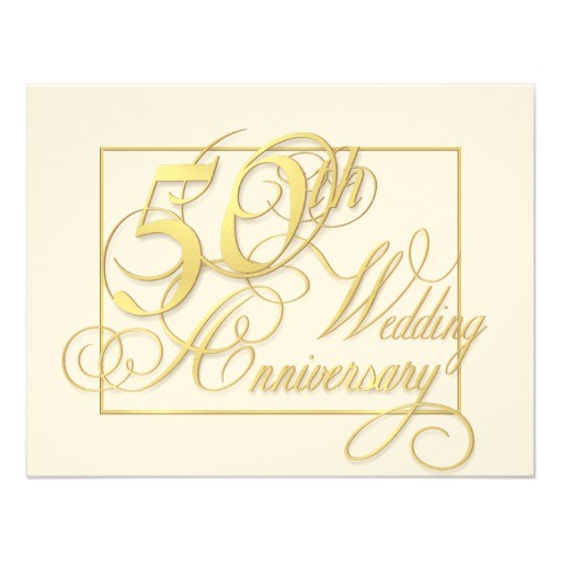 Cheap 50th Wedding Anniversary Invitations 50th Wedding Anniversary Inexpensive Invitations Zazzle