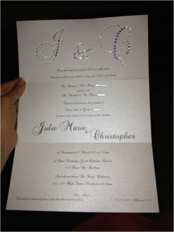 Cheap Bling Wedding Invitations Bling Wedding Invitations for Possessi On Post Wedding