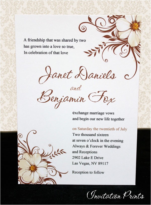 Cheap Wedding Invitations Ebay Affordable Customized Wedding Invitations Flower Panel