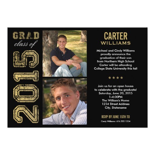 Class Of 2015 Graduation Invitations Personalized 2015 Graduation Invitations