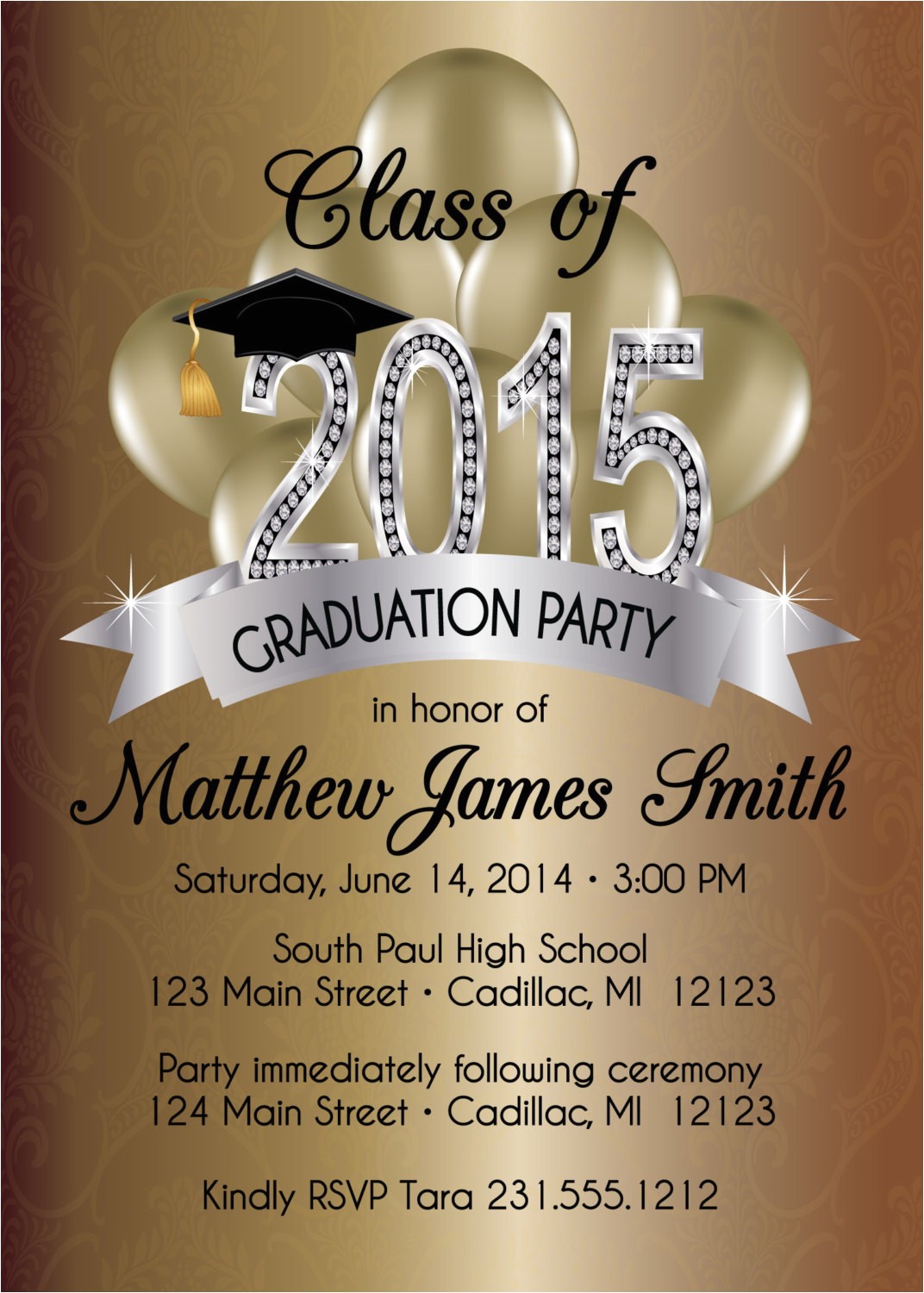 Classy Graduation Invitations Classy Graduation Invitations