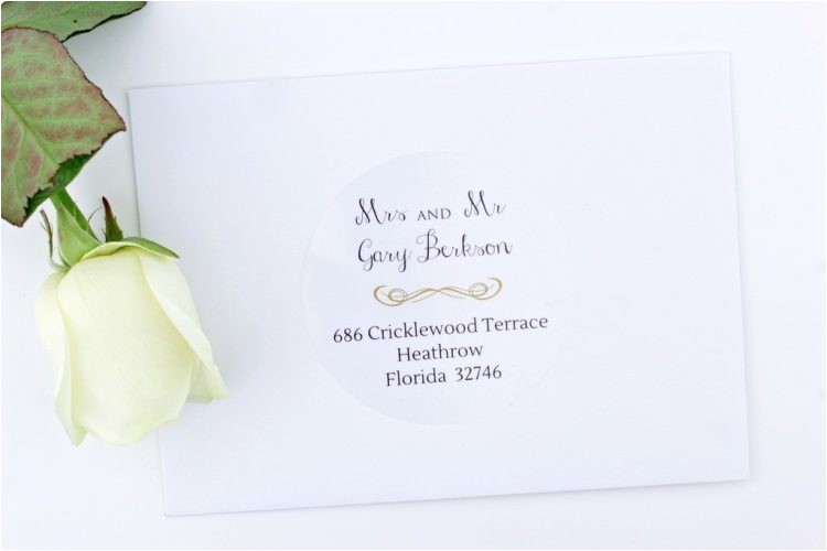 Clear Labels On Wedding Invitations Designs Best Clear Address Labels for Wedding Invitations