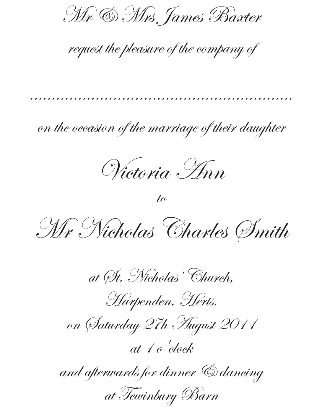 Common Wedding Invitation Wording Traditional Wedding Invitation Wording Template Best