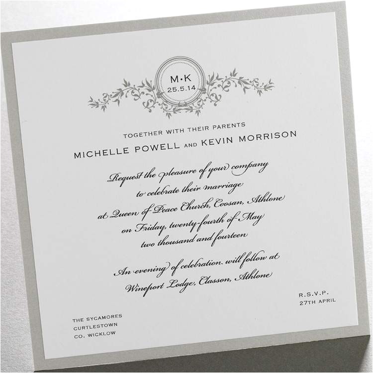 Common Wedding Invitation Wording Wording for Your Wedding Invitations Wedding Invitation