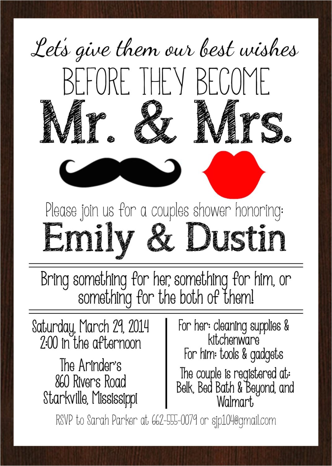 Couples Wedding Shower Invitations Templates Free Printable Mr Mrs Couples Wedding Shower Invitation Lips