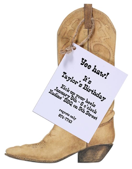 Cowboy Boot Wedding Invitations 17 Best Images About Western Invitations On Pinterest