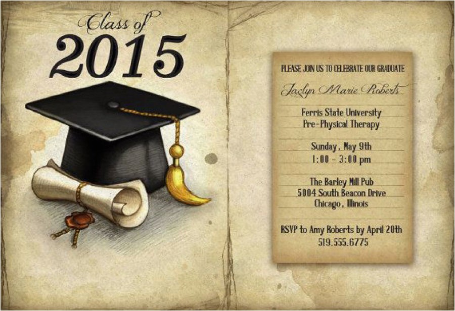 Create Graduation Invitations Online Free 40 Free Graduation Invitation Templates Template Lab