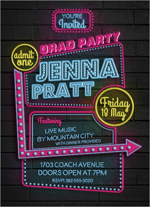 Creative Graduation Party Invitations Unique Graduation Party Invitations Photo Card Chef