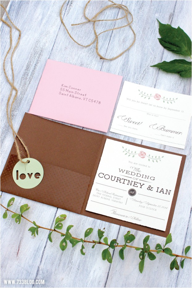 Cricut Explore Wedding Invitations Diy Rustic Wedding Invitations Inspiration Made Simple