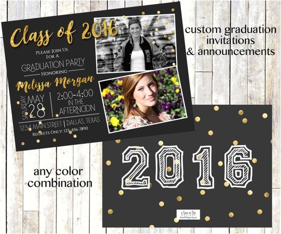 Custom Graduation Invitations Online Graduation Photo Invitations Announcements Custom