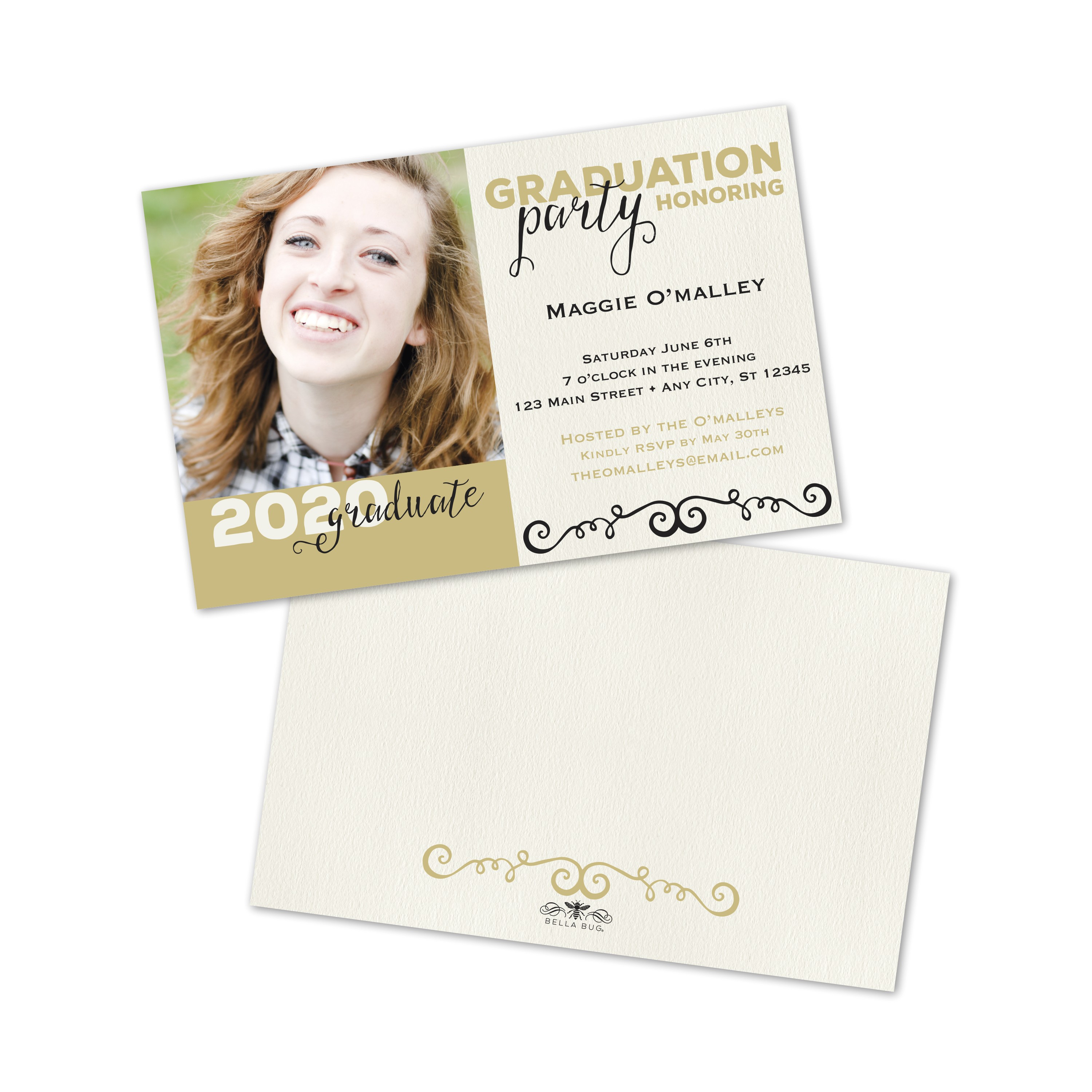 Custom Graduation Invitations Online Whimsical Personalized Graduation Invitation