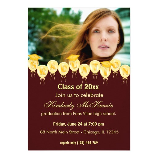 Customized Graduation Party Invitations Graduation Party Personalized Invitations Zazzle